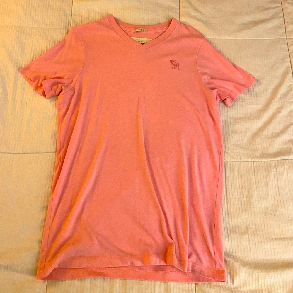 Abercrombie and Fitch Pink icon T-Shirt